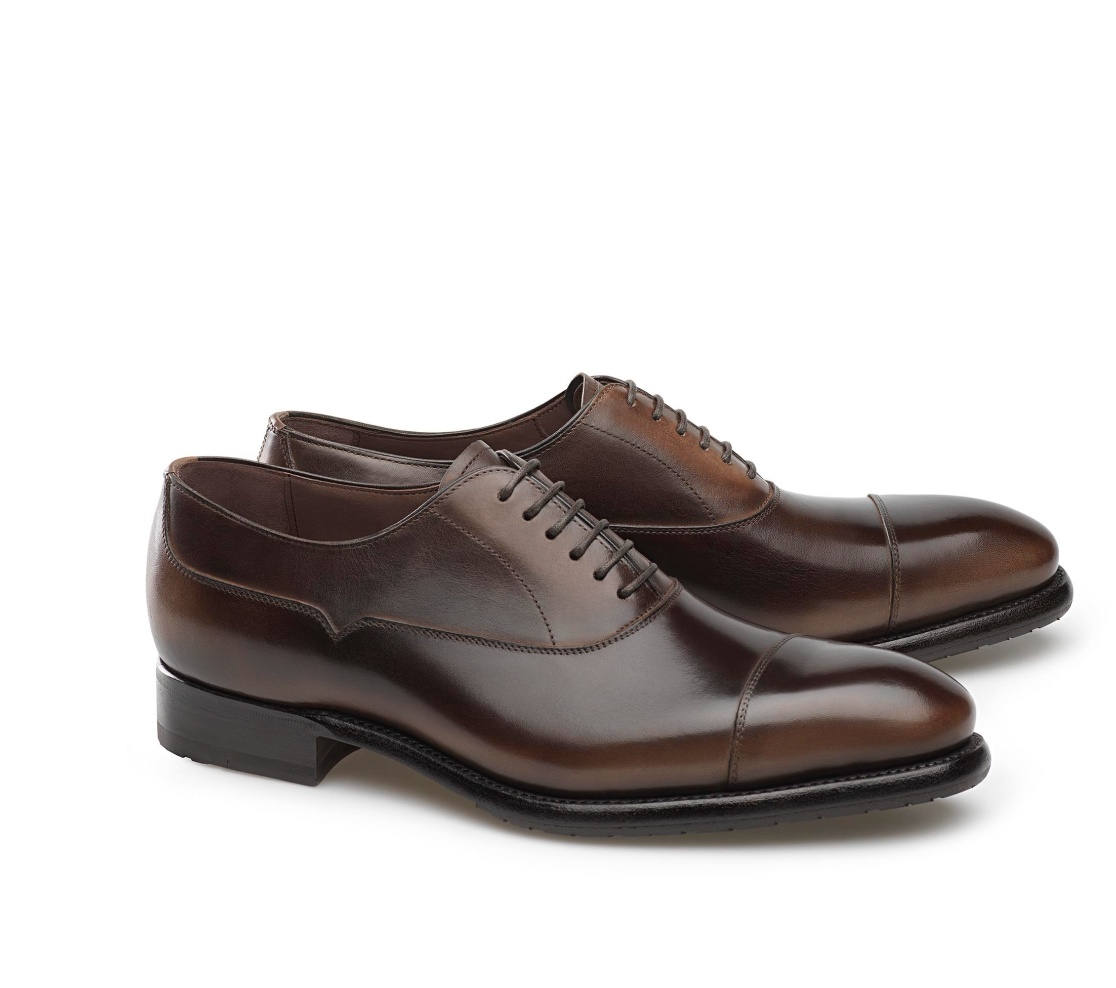 Cap Toe Shoes - Dener Anil Gloss Taupe Cap Toe Shoes - Dener Anil Gloss Taupe